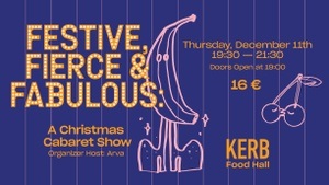 ✨ Festive, Fierce & Fabulous: A Christmas Cabaret Show ✨
