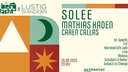 Bergwacht & LustigWandern mit Solee, Mathias Kaden u.v.m. im Artheater