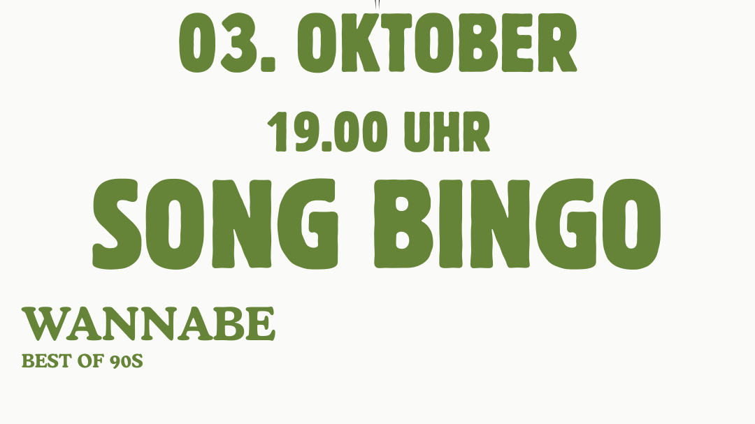 Song Bingo