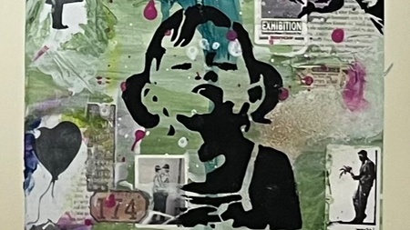 Bring your Bottle and Paint - Street-Art Collage im Banksy Style