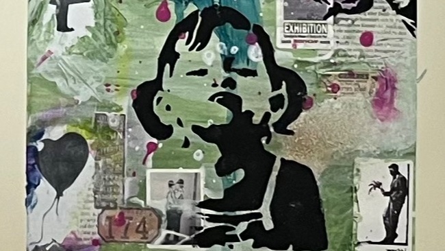 Bring your Bottle and Paint - Street-Art Collage im Banksy Style