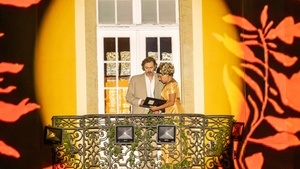 Rilke im Schlosspark - Freilichttheater von Eva Sixt und Joseph Berlinger