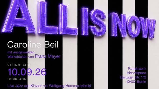 ALL IS NOW - Caroline Beil