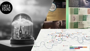 Lost & Found Exhibition - A European Literary Map of London