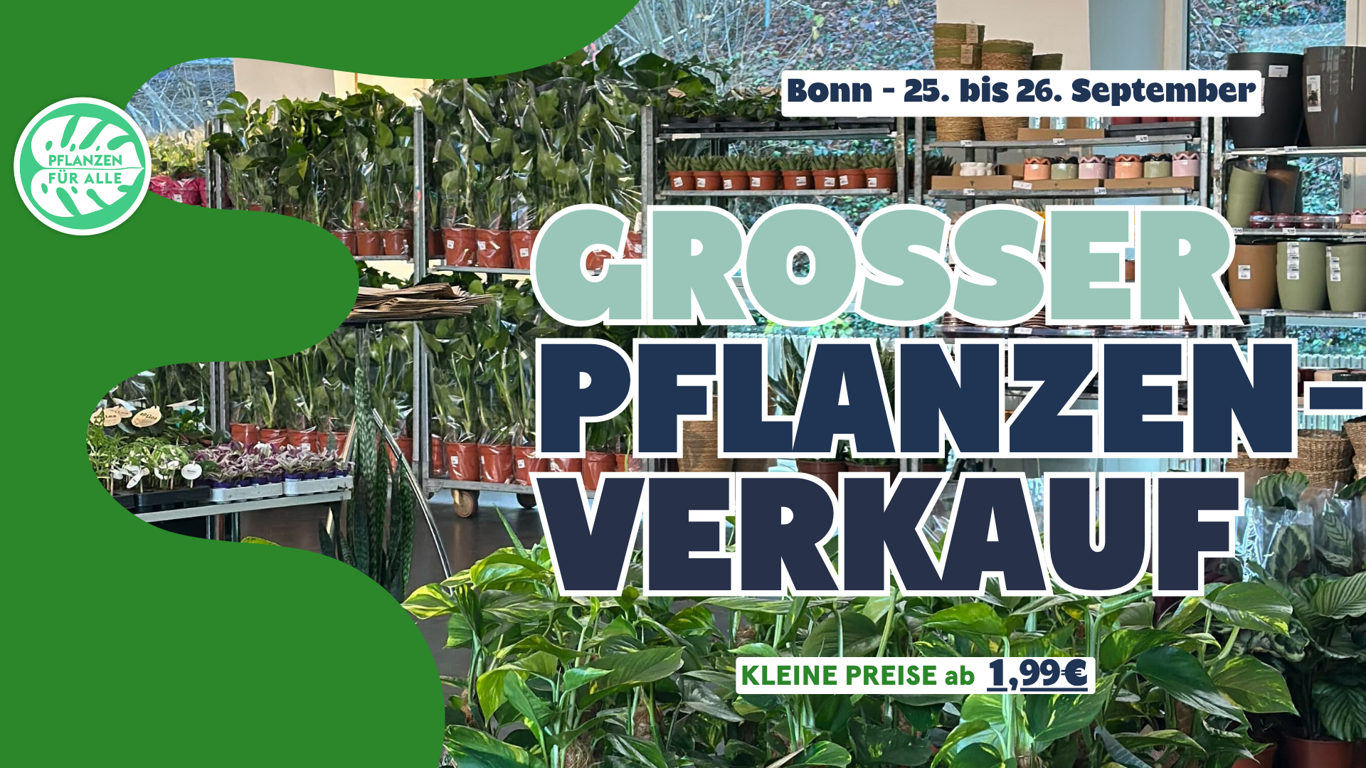 Großer Pflanzenverkauf - Bonn