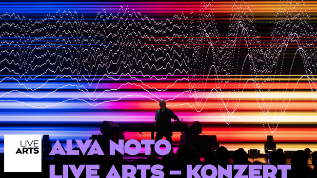 live arts Konzert - Alva Noto mit HYBR:ID UNI PARA