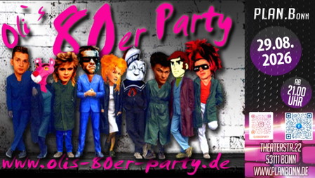 Olis 80er Party 29.08.2026