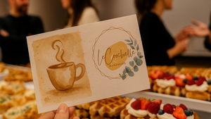 CoffeePaint Workshop & Waffel-Buffet