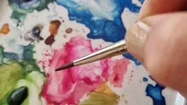 Online Aquarell-Workshop - Winterliche Aquarellmotive