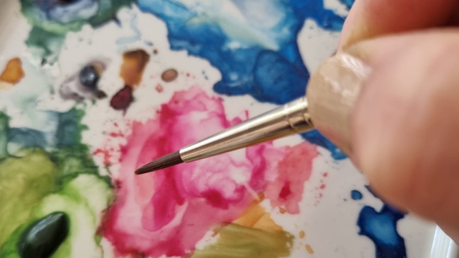 Online Aquarell-Workshop - Winterliche Aquarellmotive