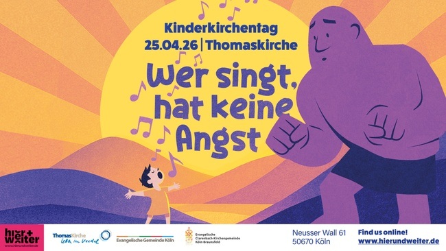 KinderChorWorkshop – Wer singt, hat keine Angst!