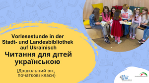 Vorlesestunde auf Ukrainisch für Kinder
