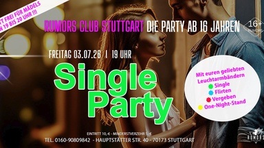DIE PARTY ab 16 Jahren - Stuttgarts angesagteste 16er Party!