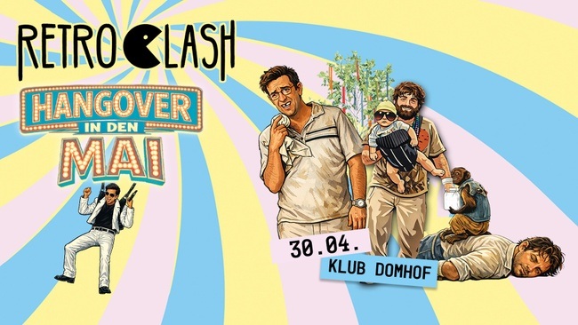 RETRO CLASH Tanz in den Mai // 30.04.2026 Klub Domhof