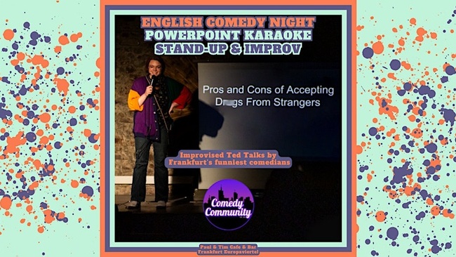 Power Point Karaoke - English Improv Comedy