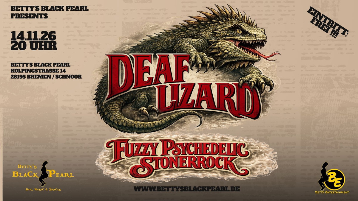 DEAF LIZARD - Fuzzy Psychedelic Stoner Rock