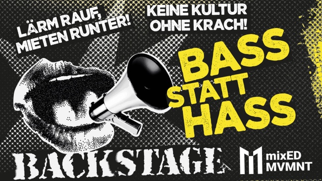 KRACHPARADE - AFTERPARTY IM BACKSTAGE