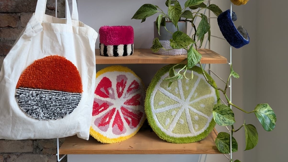 Tufting Workshop (4h) in München - Teppich 50x50cm