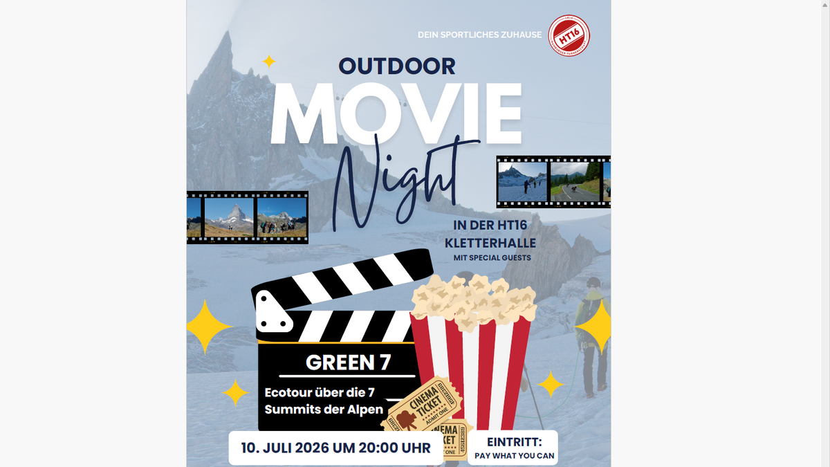 Filmvorstellung: Green 7 - nachhaltige Ecopoint-Tour einer 7 Summit Besteigung der Alpen