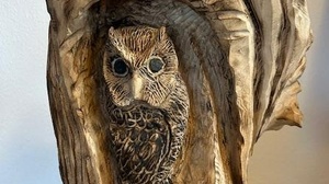 Holzkunst, die berührt