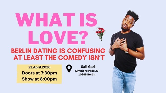 What is Love? | English Stand Up Comedy (Berlin)