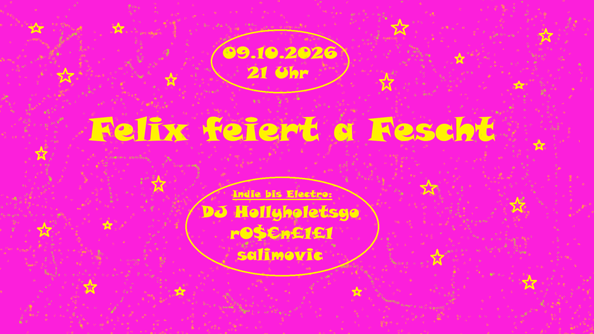 Felix feiert a Fescht