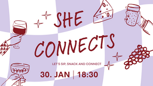 she connects - Wine Tasting & Speedfriending