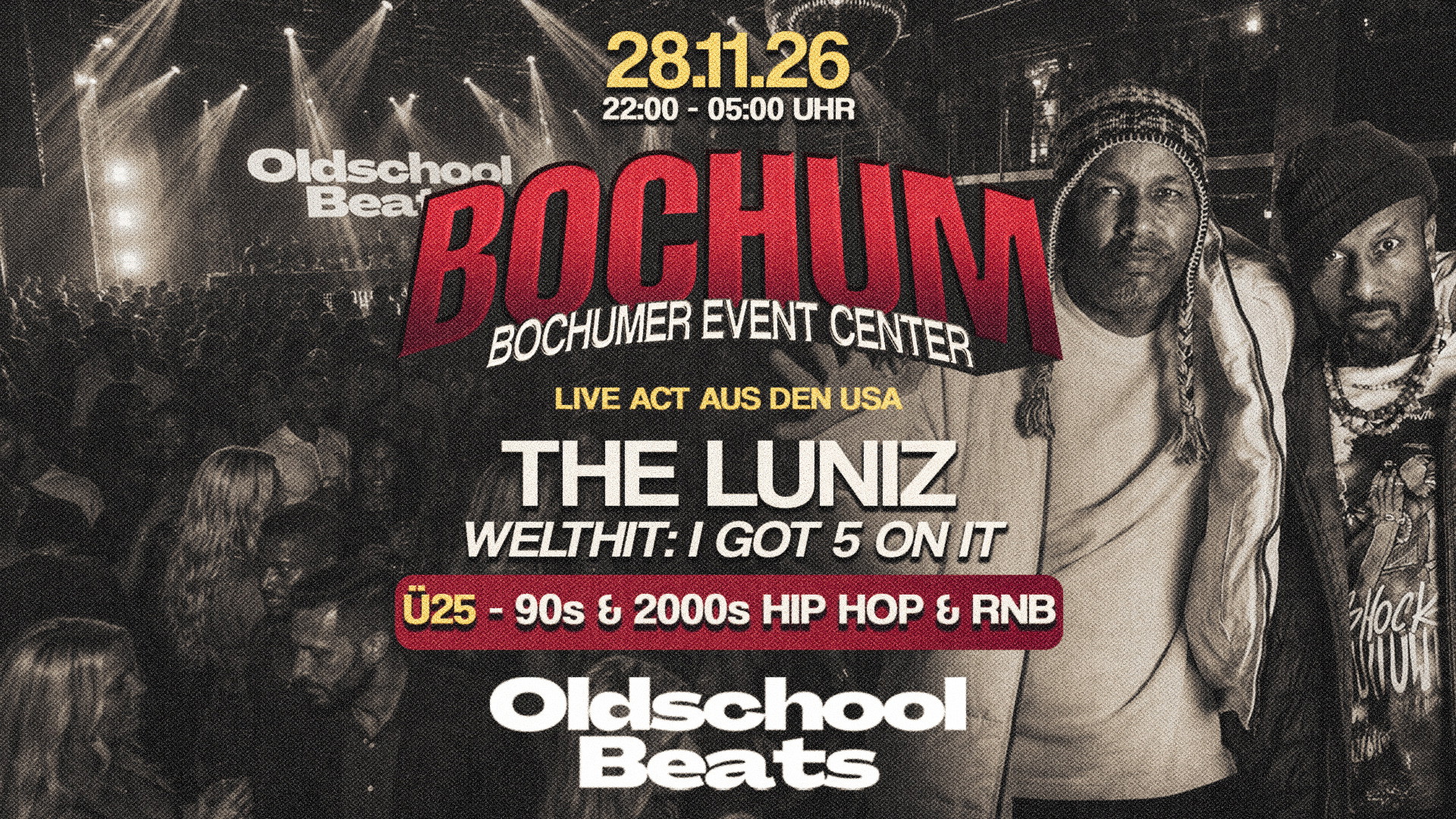 Oldschool Beats ft. Luniz @ Bochumer Eventcenter (BEC)