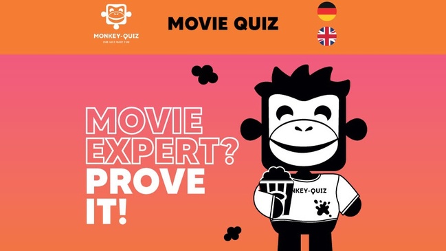 Das legendäre Movie Quiz – von Monkey-Quiz • Fragenset Nr. 4