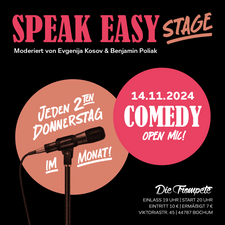 Speak Easy Stage - Stand-Up Comedy