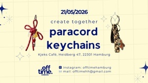 DIY Event Hamburg | Paracord Keychains | create together by offtime