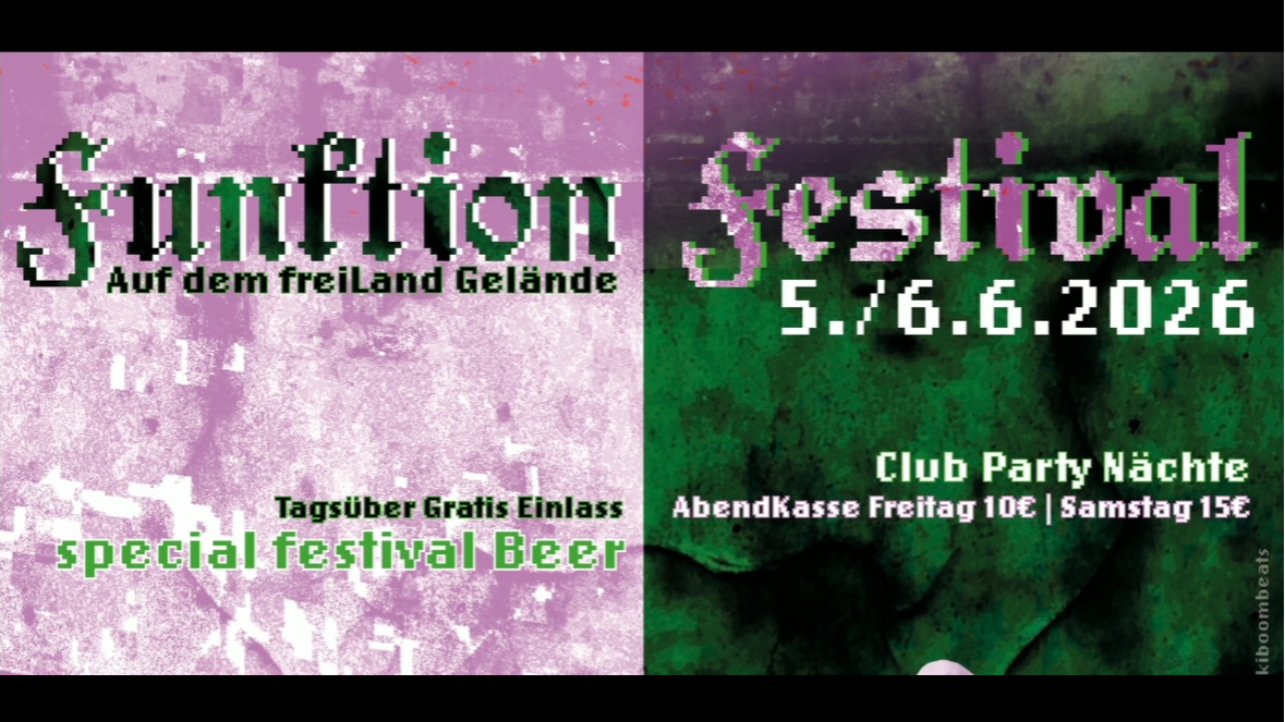 Titelbild der Location FUNKTION FESTIVAL 2026
