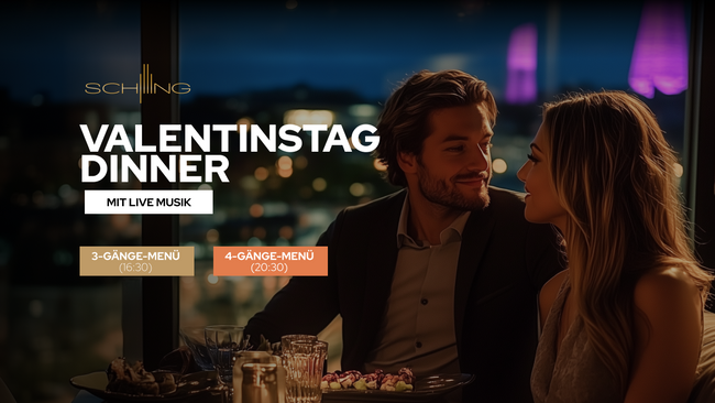 Valentinstag Dinner Mit Live Musik in der Schilling Roofbar Heidelberg