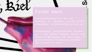 Schreibworkshop "Dicke Haut"