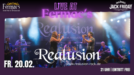 Live at Fermac's: Realusion [Jack Friday pres. by Jack Daniels]