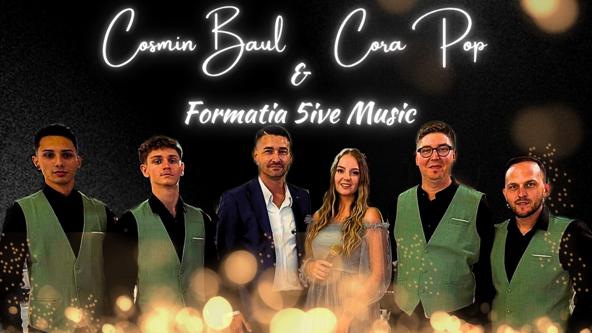Cora Pop \u002D Cosmin Baul \u0026 Formația 5ive Music