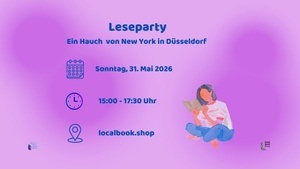 Leseparty: Ein Hauch von New York in Düsseldorf