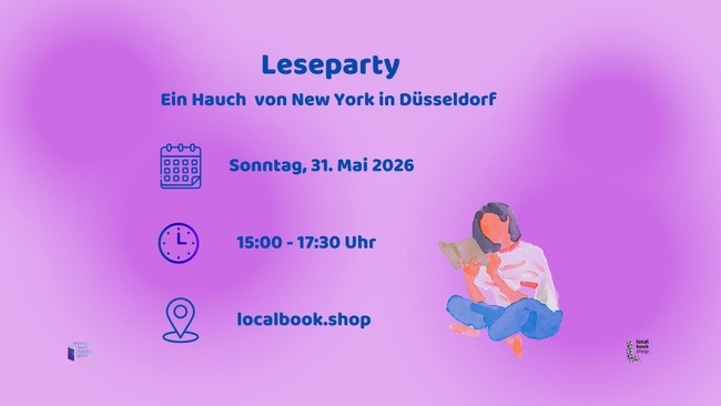 Leseparty: Ein Hauch von New York in Düsseldorf