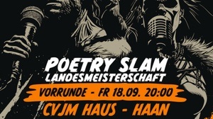 NRW-SLAM 2026 – Die Poetry Slam Landesmeisterschaft | Vorrunde Haan