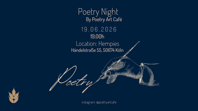 Poetry Night by Poetry Art Café