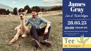 James Gray (CAN) live bei Tee de Cologne