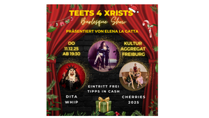 urlesque Christmas Show *Teets 4 Xrists* by Elena La Gatta