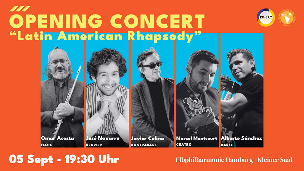 Titelbild der Veranstaltung Opening Concert "Latin American Rhapsody" | Herbst Festival