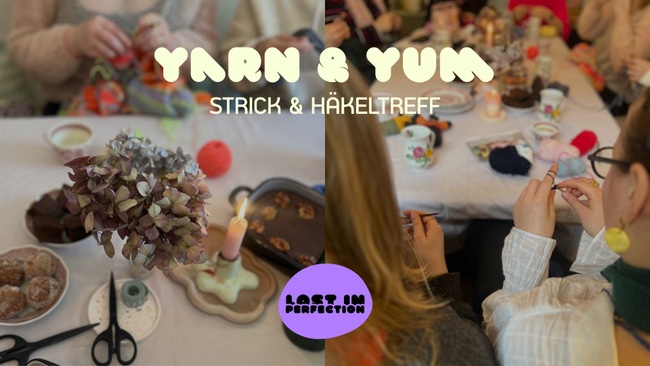 GEMÜTLICHER STRICK- UND HÄKELTREFF - mit Kaffee und Kuchen