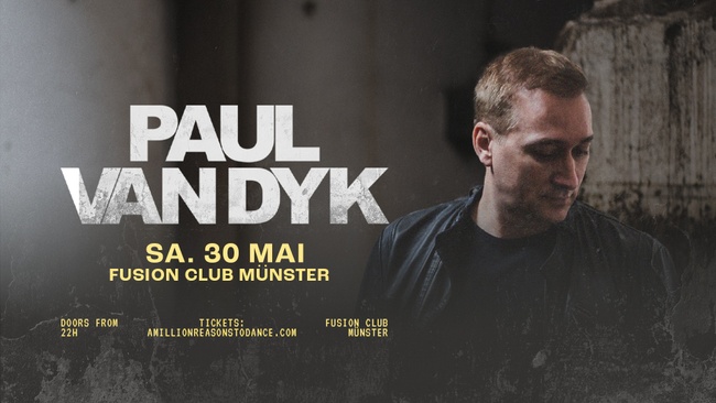 PAUL VAN DYK LIVE - THIS WORLD IS OURS TOUR 2026