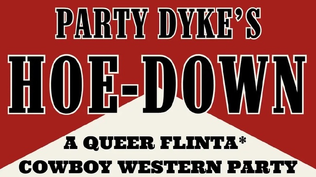 Party Dyke's Hoe-Down: A Queer FLINTA* Cowboy Western Party