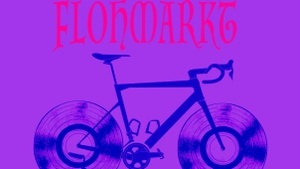 Doppelflohmarkt - draußen: Fahrradflohmarkt + Drinnen: Schallplattenflohmarkt + in der Kneipe: veganes Kuchenbuffet