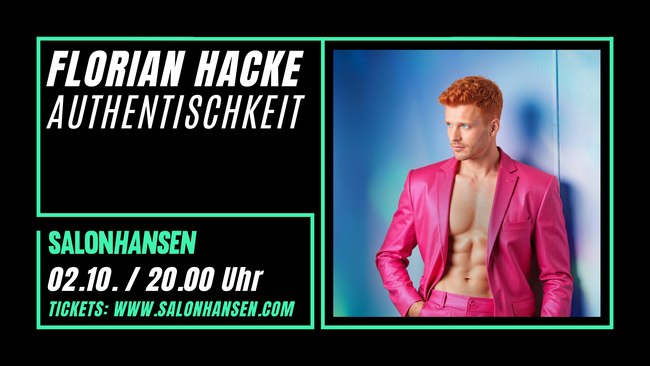 Florian Hacke - Autentischkeit