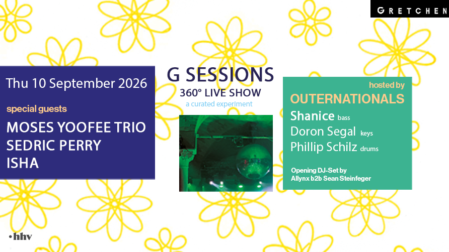 G SESSIONS - 360 ° (Live) Show ft. MOSES YOOFEE TRIO, ISHA & SEDRIC PERRY