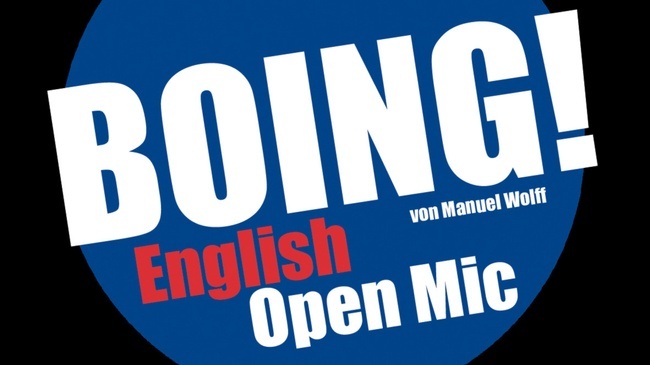 BOING! English Comedy Open Mic